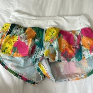 Lululemon shorts, size 2,2.5. Low rise, speed ups.